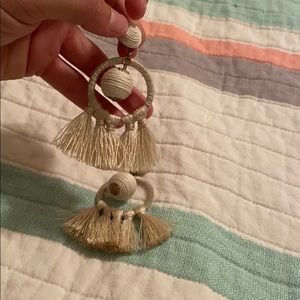 Off white Chandelier earrings